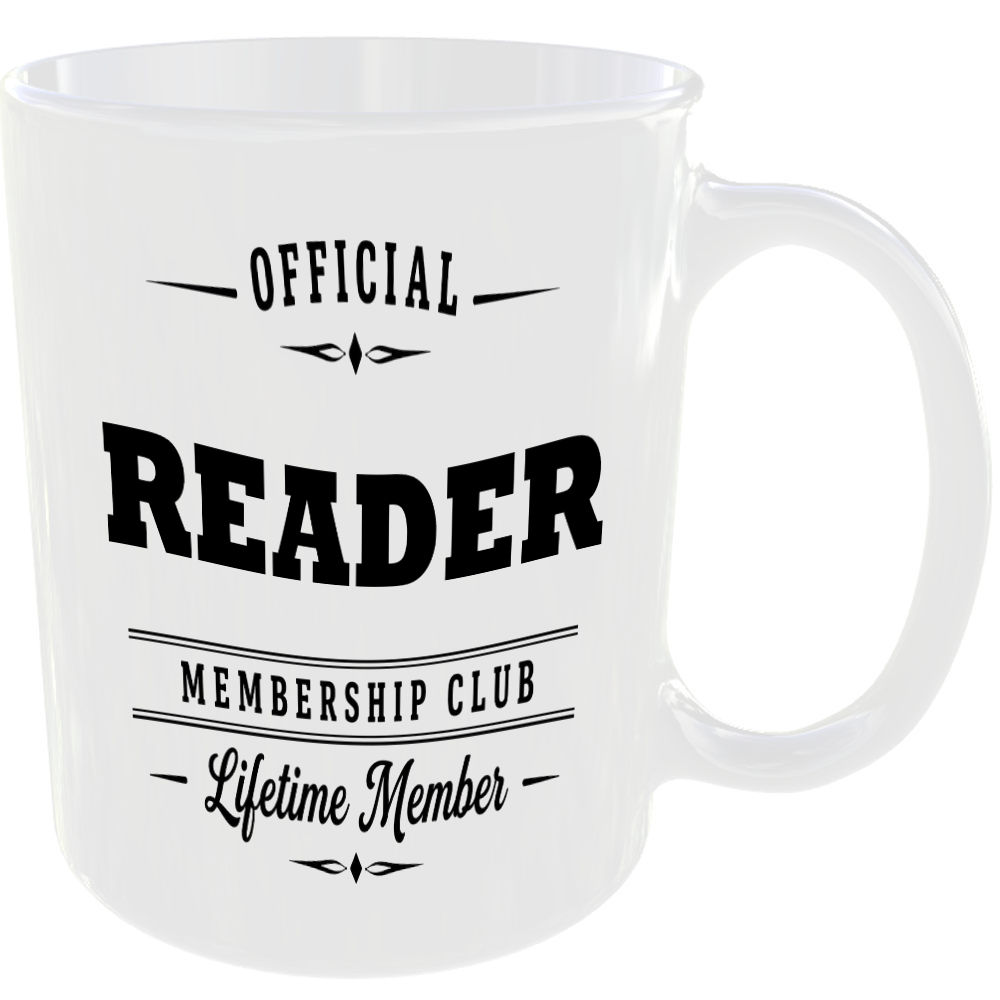 Official Reader Membership Club Funny Ceramic Mug Birthday Gift Tea Coffee Cup ☕ - Image 2