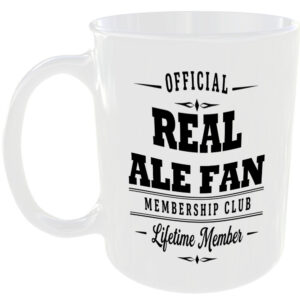 Official Real Ale Fan Membership Club Funny Ceramic Mug Foodie Drink Kitchen Tea
