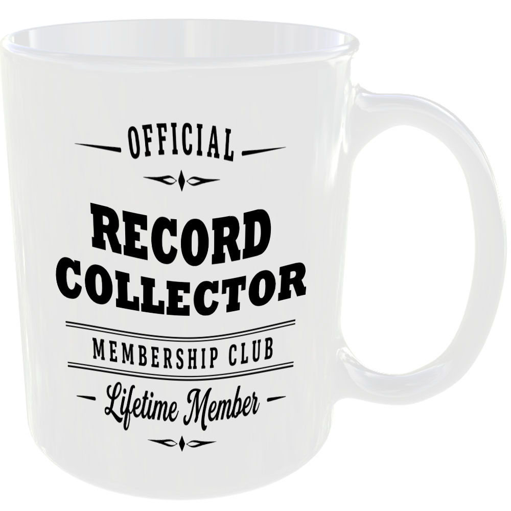 Official Record Collector Membership Club Funny Ceramic Mug Music Musician Fan - Image 2