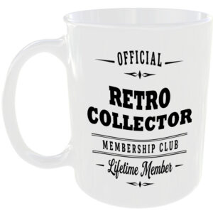 Official Retro Collector Membership Club Funny Ceramic Mug Hobby Novelty Present
