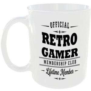 Official Retro Gamer Membership Club Funny Ceramic Mug Birthday Gift Tea Coffee