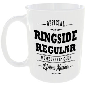 Official Ringside Regular Membership Club Funny Ceramic Mug Sports Fitness Fan