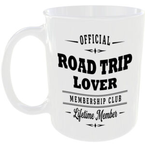 Official Road Trip Lover Membership Club Funny Ceramic Mug Car Enthusiast Gift