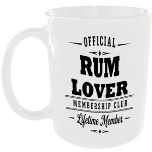 Official Rum Lover Membership Club Funny Ceramic Mug Birthday Gift Tea Coffee ☕