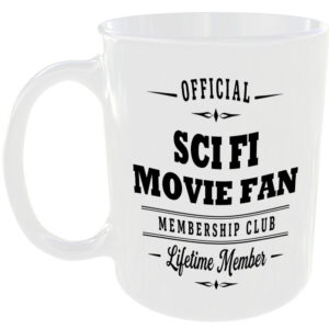 Official Sci Fi Movie Fan Membership Club Funny Ceramic Mug Entertainment Gift