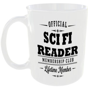 Official Sci Fi Reader Membership Club Funny Ceramic Mug Entertainment Fan Gift