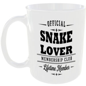 Official Snake Lover Membership Club Funny Ceramic Mug Birthday Gift Tea Coffee
