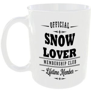 Official Snow Lover Membership Club Funny Ceramic Mug Birthday Gift Tea Coffee ☕
