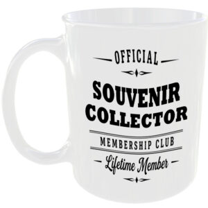 Official Souvenir Collector Membership Club Funny Ceramic Mug Travel Holiday Tea