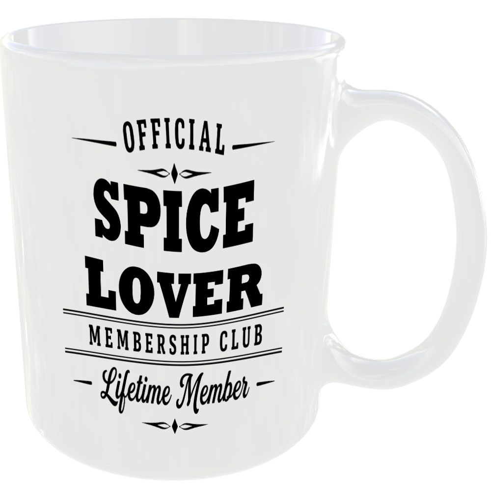 Official Spice Lover Membership Club Funny Ceramic Mug Birthday Gift Tea Coffee - Image 2