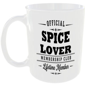 Official Spice Lover Membership Club Funny Ceramic Mug Birthday Gift Tea Coffee