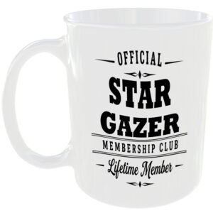 Official Star Gazer Membership Club Funny Ceramic Mug Birthday Gift Tea Coffee