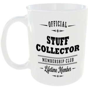 Official Stuff Collector Membership Club Funny Ceramic Mug Hobby Novelty Present
