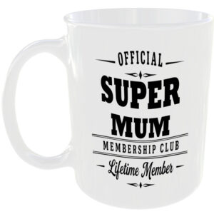 Official Super Mum Membership Club Funny Ceramic Mug Birthday Tea Coffee Gift ☕
