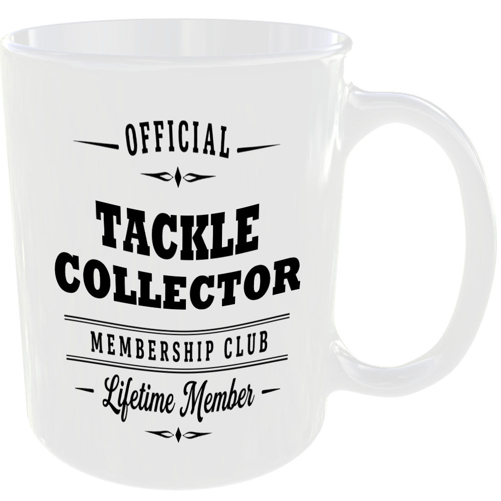 Official Tackle Collector Membership Club Funny Ceramic Mug Outdoor Hobby Gift - Image 2