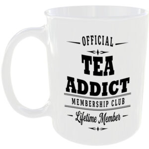 Official Tea Addict Membership Club Funny Ceramic Mug Tea Coffee Kitchen Cup ☕