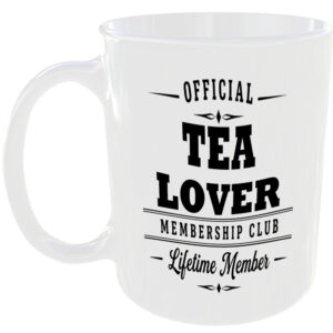 Official Tea Lover Membership Club Funny Ceramic Mug Drinking Coffee Drink Cup ☕