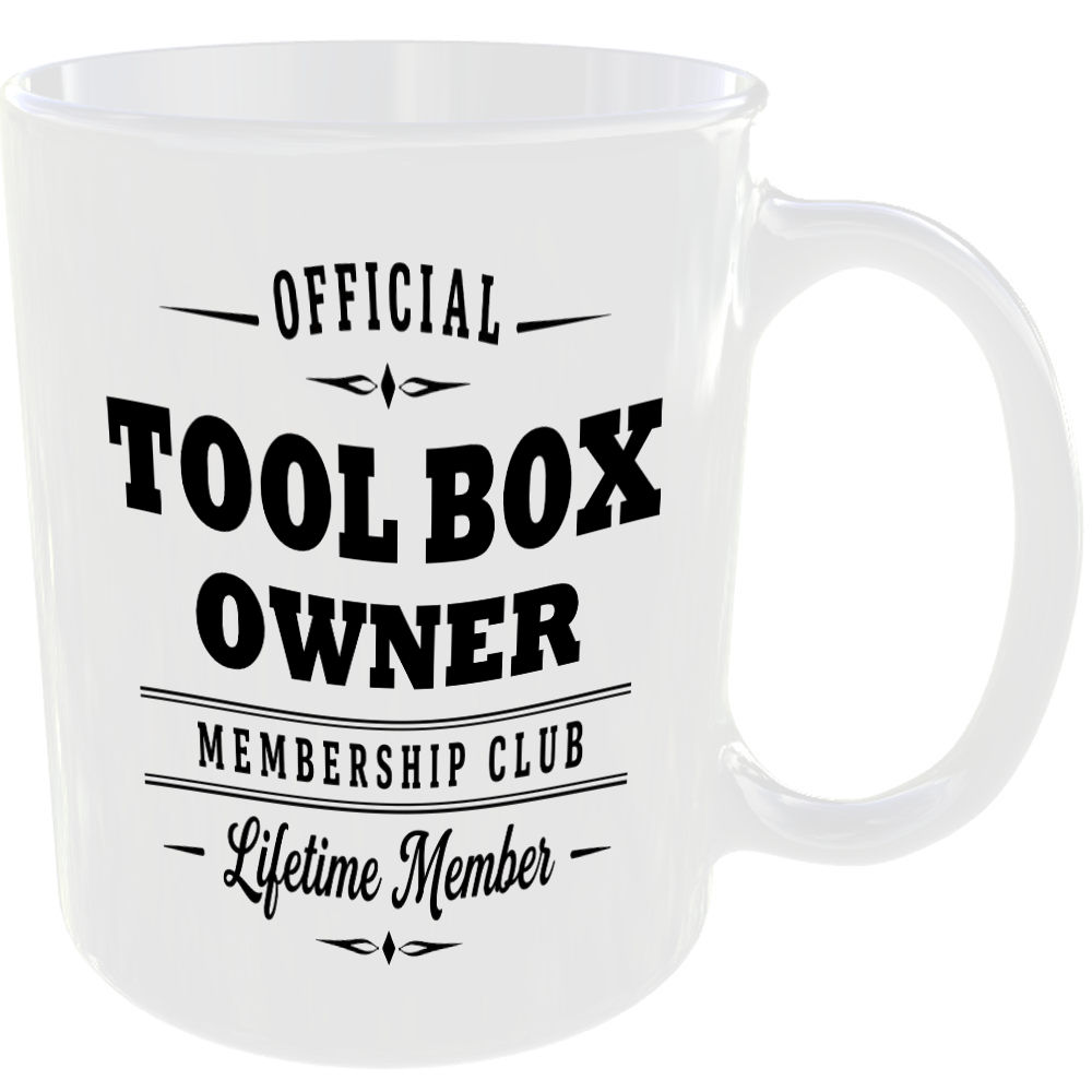 Official Tool Box Owner Membership Club Funny Ceramic Mug Home Novelty Humour - Image 2