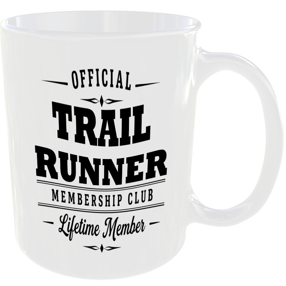 Official Trail Runner Membership Club Funny Ceramic Mug Sports Fitness Fan Gift - Image 2