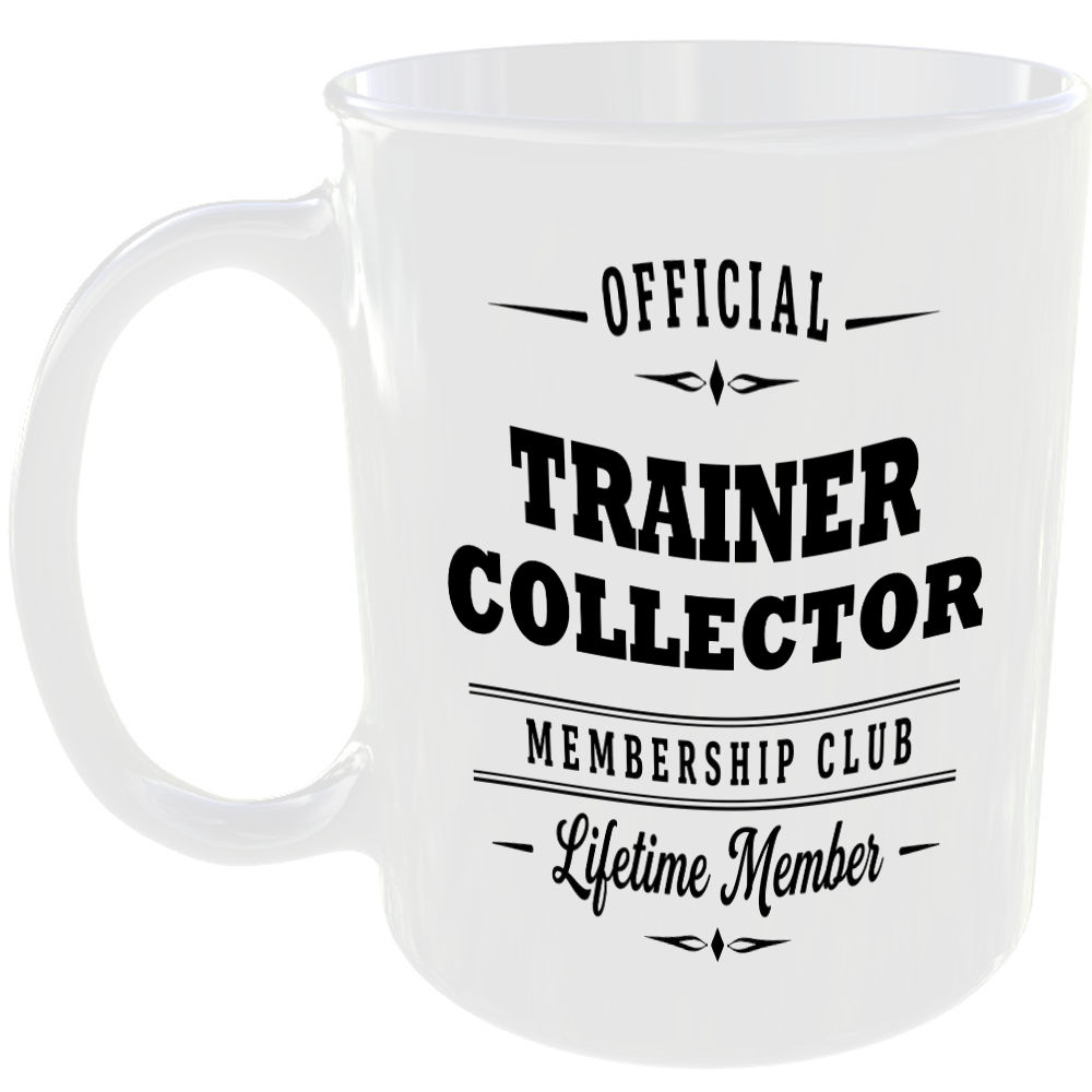 Official Trainer Collector Membership Club Funny Ceramic Mug Hobby Novelty Gift