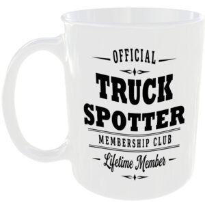 Official Truck Spotter Membership Club Funny Ceramic Mug Car Enthusiast Gift