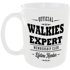 Official Walkies Expert Membership Club Funny Pet Lover Mug Gift
