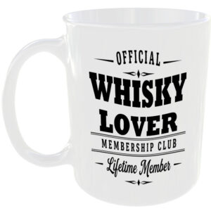 Official Whisky Lover Membership Club Funny Ceramic Mug Foodie Kitchen Tea Cup ☕