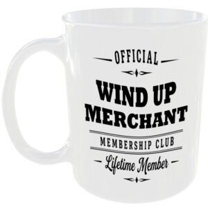 Official Wind Up Merchant Membership Club Funny Ceramic Mug Birthday Gift Tea