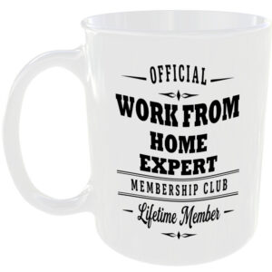 Official Work From Home Expert Membership Club Funny Gaming Mug Gift