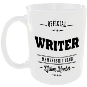 Official Writer Membership Club Funny Ceramic Mug Birthday Gift Tea Coffee Cup ☕