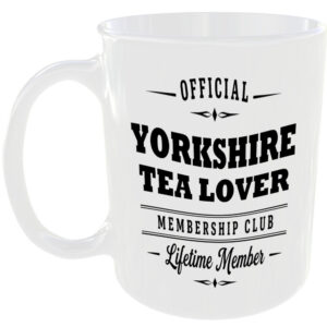 Official Yorkshire Tea Lover Membership Club Funny Ceramic Mug Bag Coffee Cup ☕