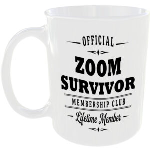 Official Zoom Survivor Membership Club Funny Office Mug Gift