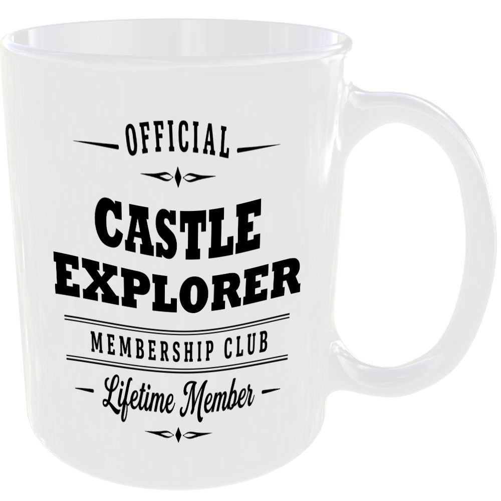 Official Castle Explorer Membership Club Funny Ceramic Mug Retirement Leisure - Image 2
