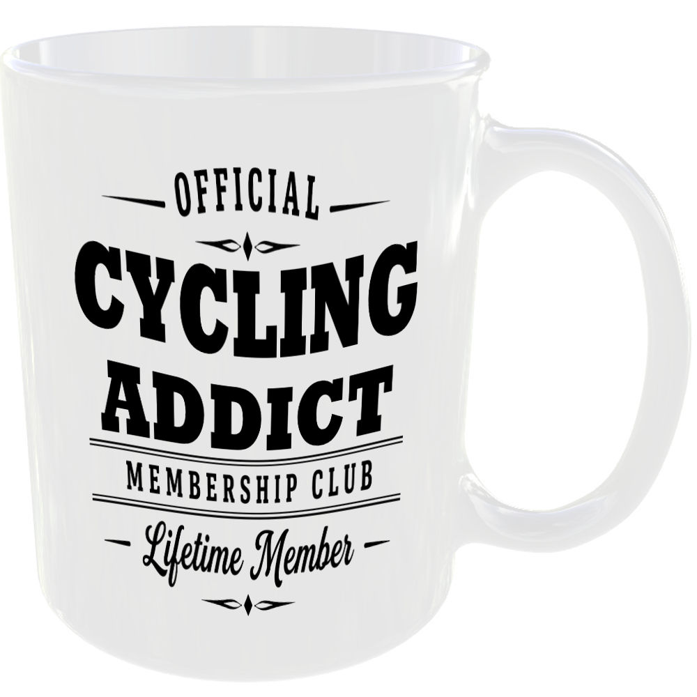 Official Cycling Addict Membership Club Funny Ceramic Mug Sport Player Fan Gift - Image 2