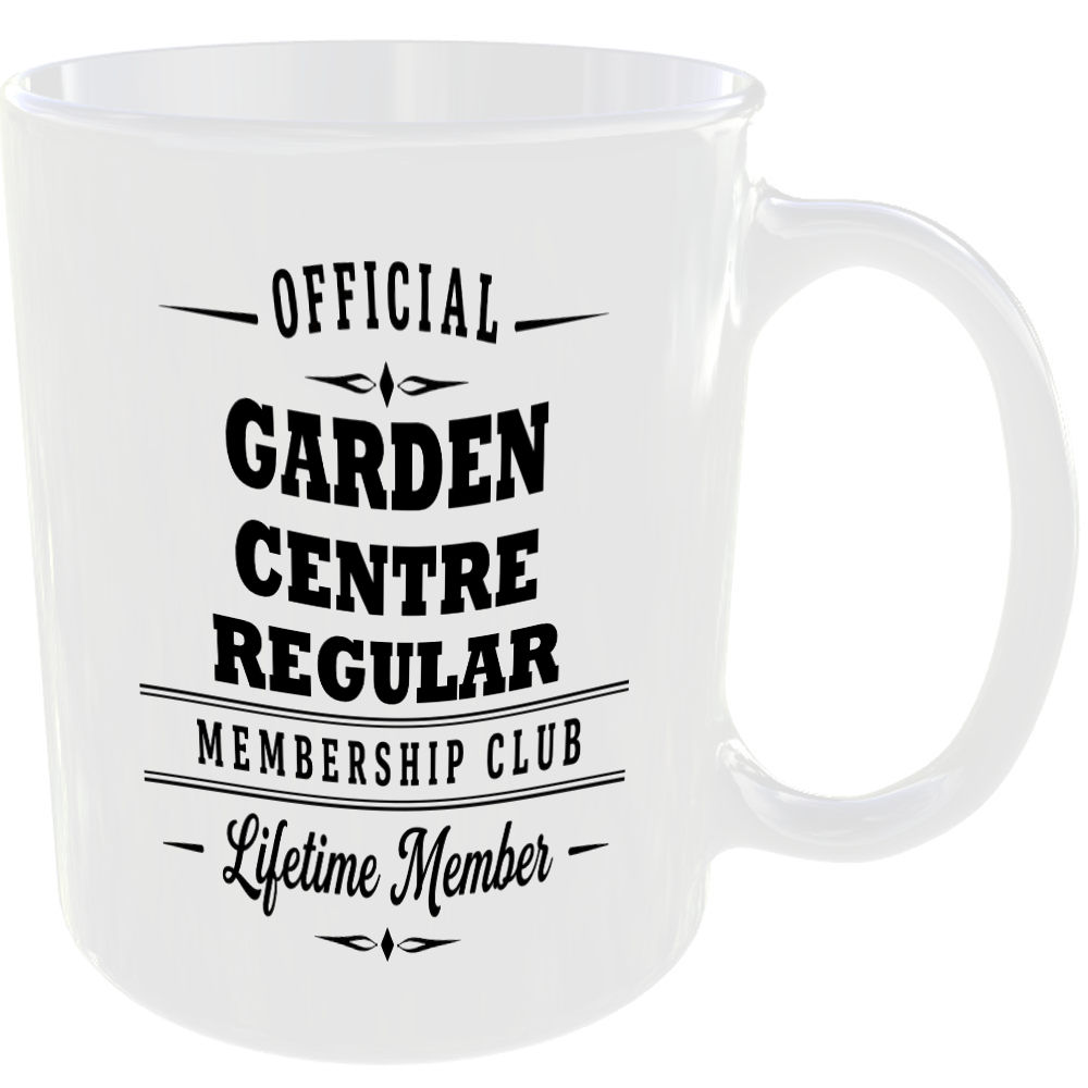 Official Garden Centre Regular Membership Club Funny Ceramic Mug Retirement Gift - Image 2