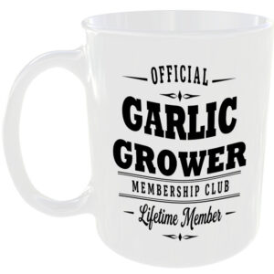 Official Garlic Grower Membership Club Funny Ceramic Mug Garden Nature Hobby Tea