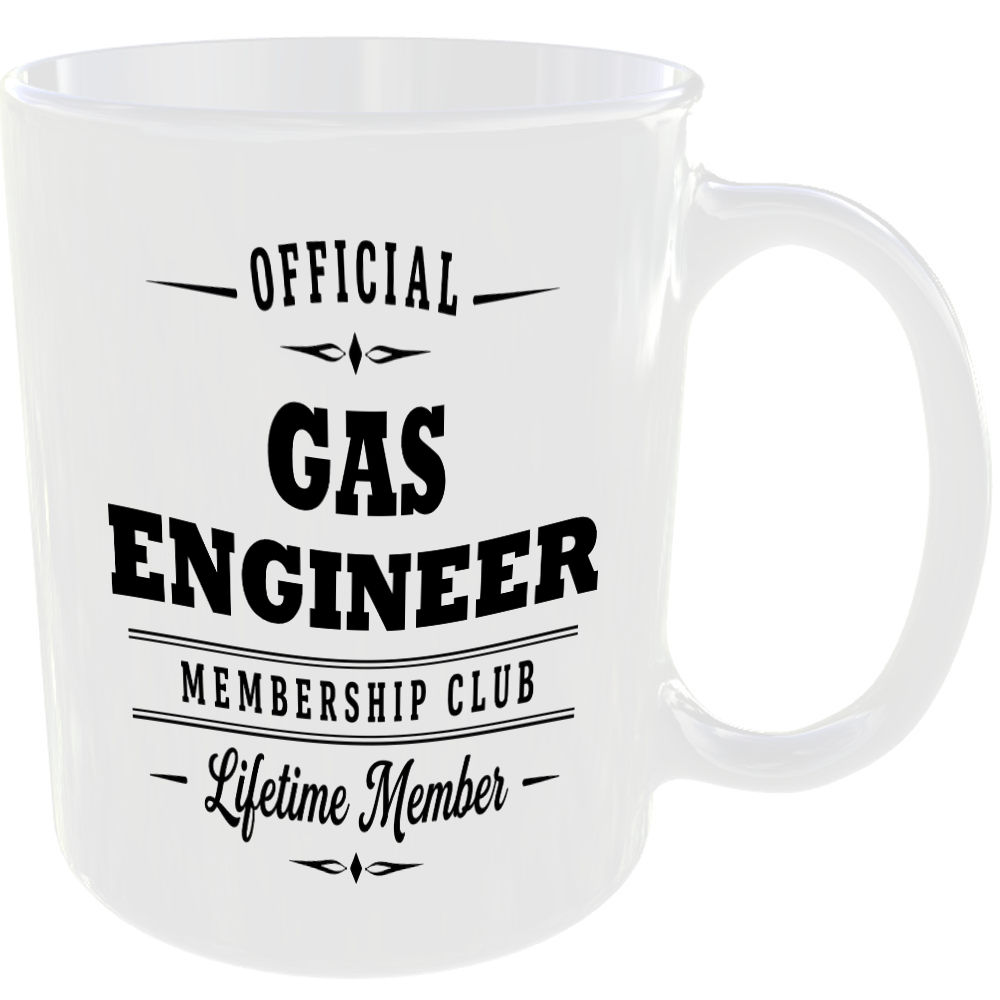 Official Gas Engineer Membership Club Funny Ceramic Mug Tradesman Work Tools Tea - Image 2