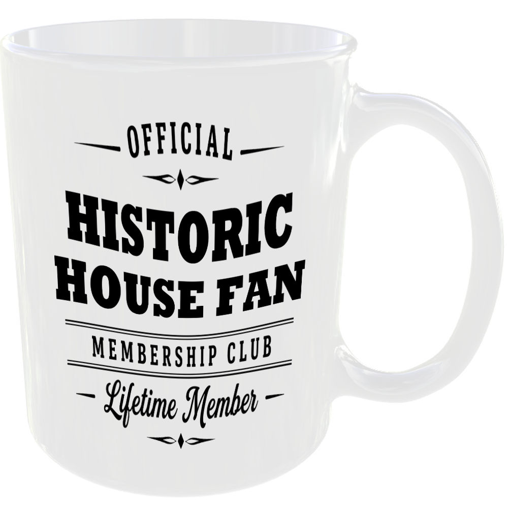 Official Historic House Fan Membership Club Funny Ceramic Mug Retirement Leisure - Image 2