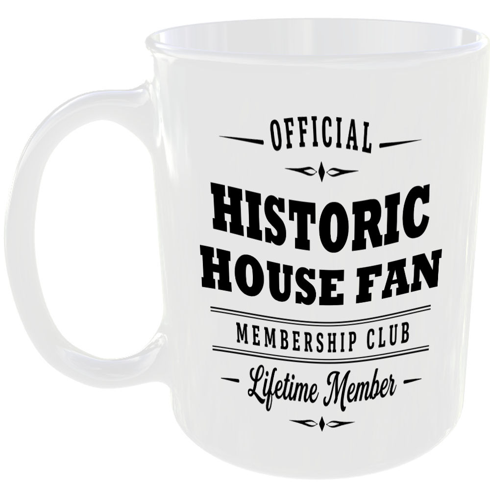 Official Historic House Fan Membership Club Funny Ceramic Mug Retirement Leisure