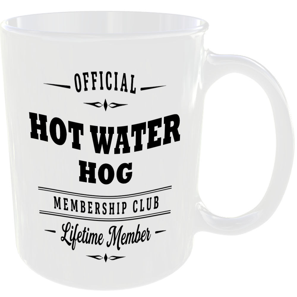 Official Hot Water Hog Membership Club Funny Ceramic Mug Home Humour Novelty Tea - Image 2