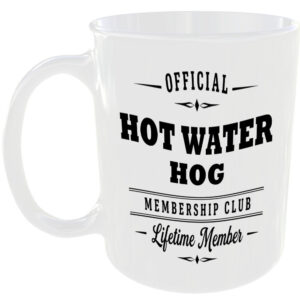 Official Hot Water Hog Membership Club Funny Ceramic Mug Home Humour Novelty Tea