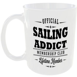 Official Sailing Addict Membership Club Funny Ceramic Mug Sport Player Fan Gift