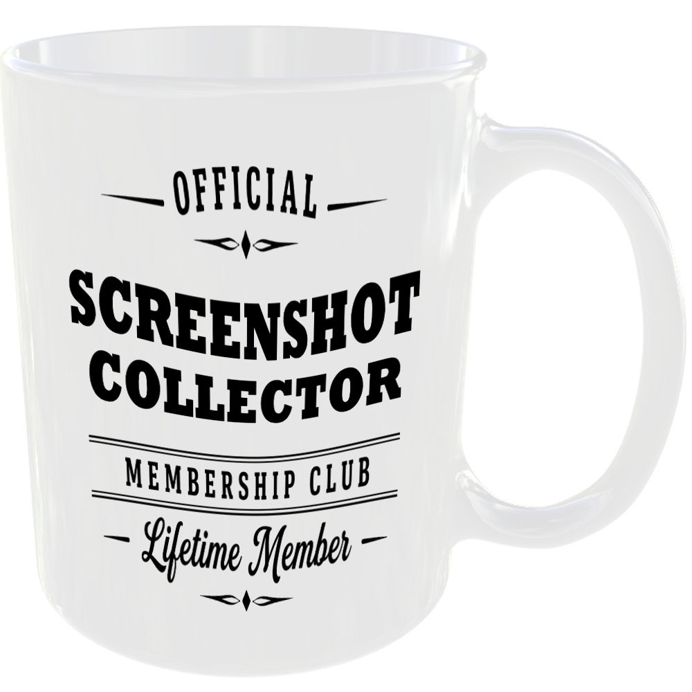 Official Screenshot Collector Membership Club Funny Ceramic Mug Tech Geek Office - Image 2
