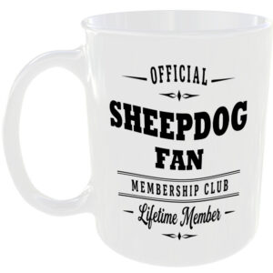 Official Sheepdog Fan Membership Club Funny Ceramic Mug Animal Lover Countryside