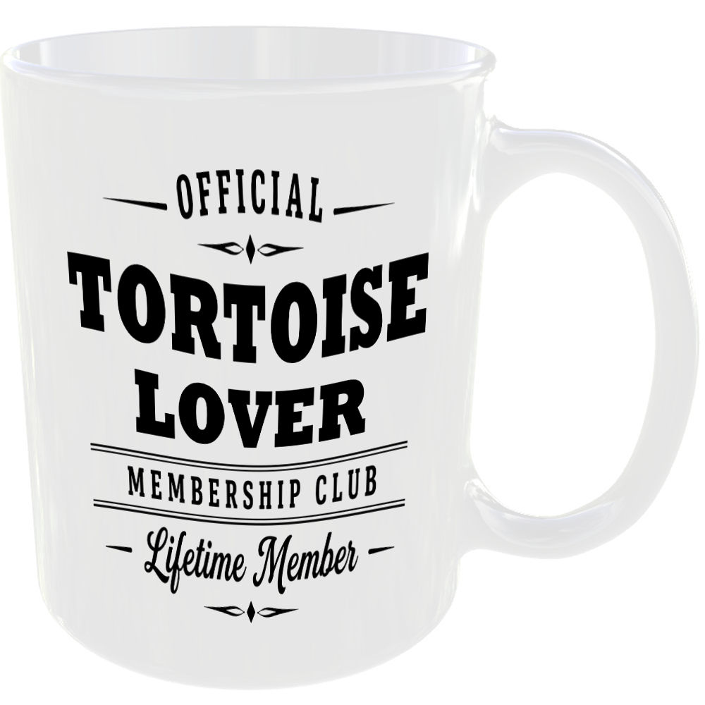 Official Tortoise Lover Membership Club Funny Ceramic Mug Countryside Nature Tea - Image 2