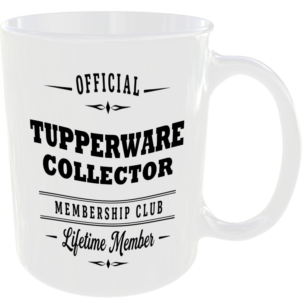Official Tupperware Collector Membership Club Funny Ceramic Mug Home Humour Gift - Image 2