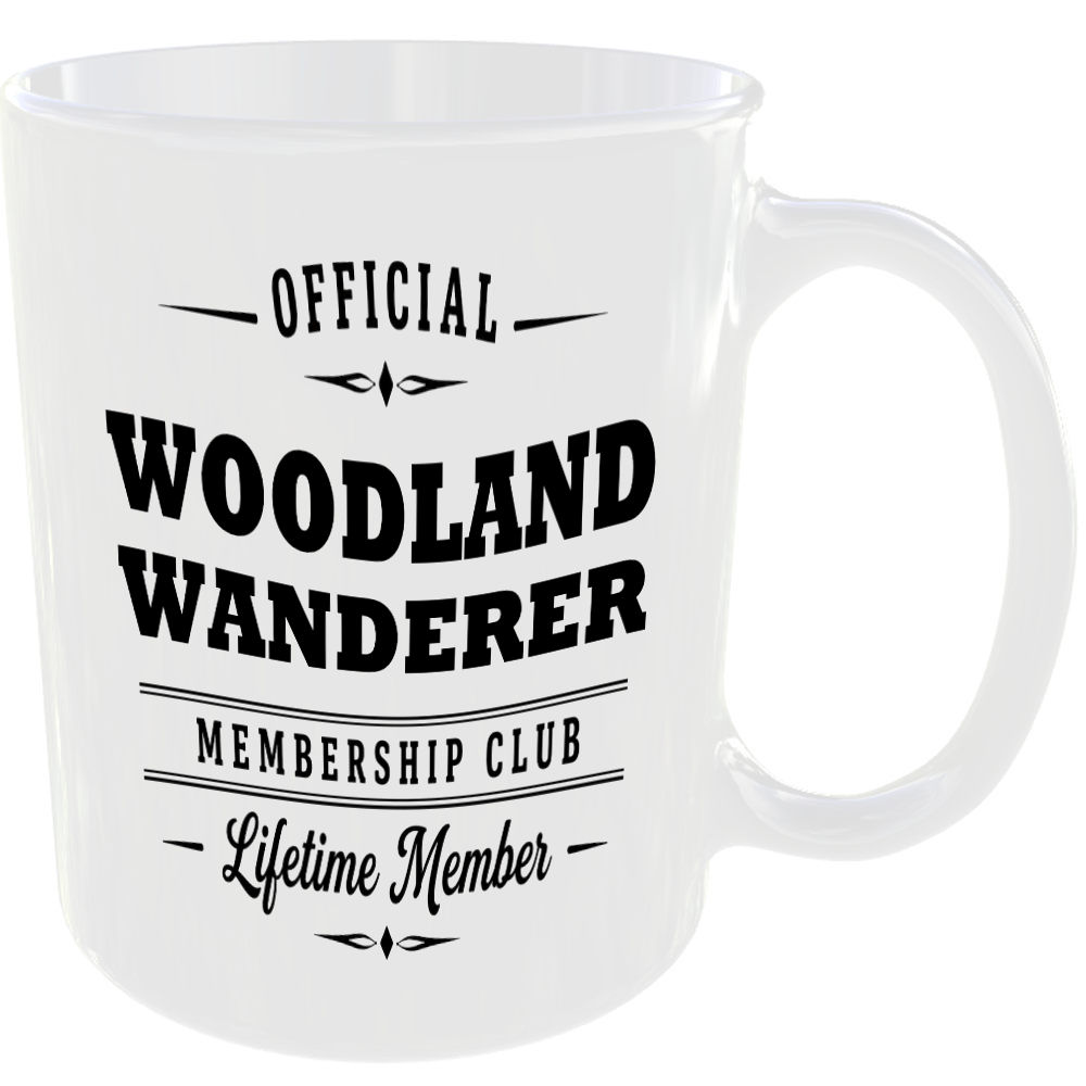 Official Woodland Wanderer Membership Club Funny Ceramic Mug Garden Nature Hobby - Image 2